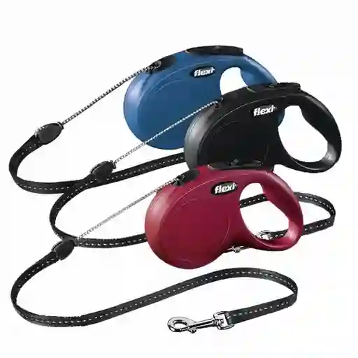 Flexi New Classic Negro Cordón XS 3 m