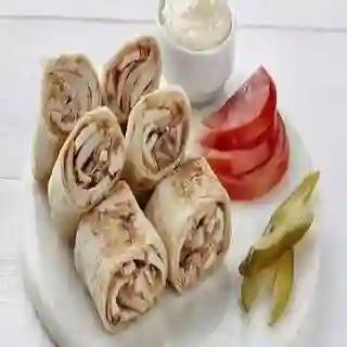 Shawerma Árabe Pollo con Papa Frita , Bebida