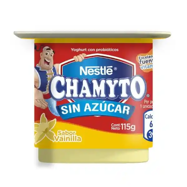 Chamyto Yoghurt Sin Azucar Vainilla