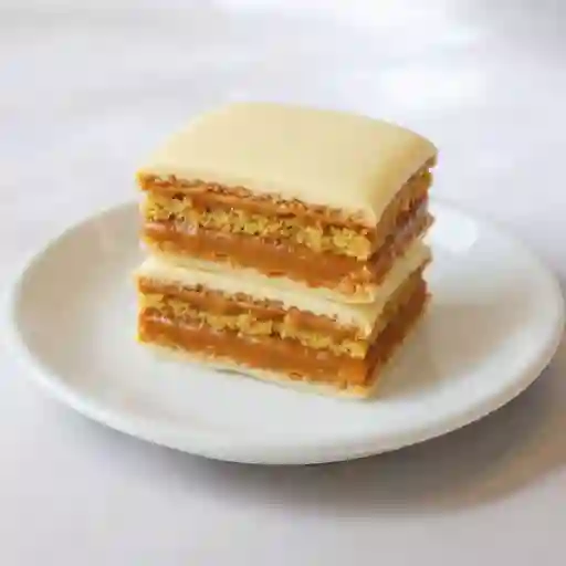 Alfajor doble manjar choc.blanco