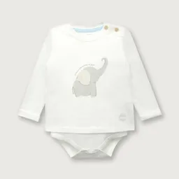 Body Polera de Niño Gris Talla RN Opaline