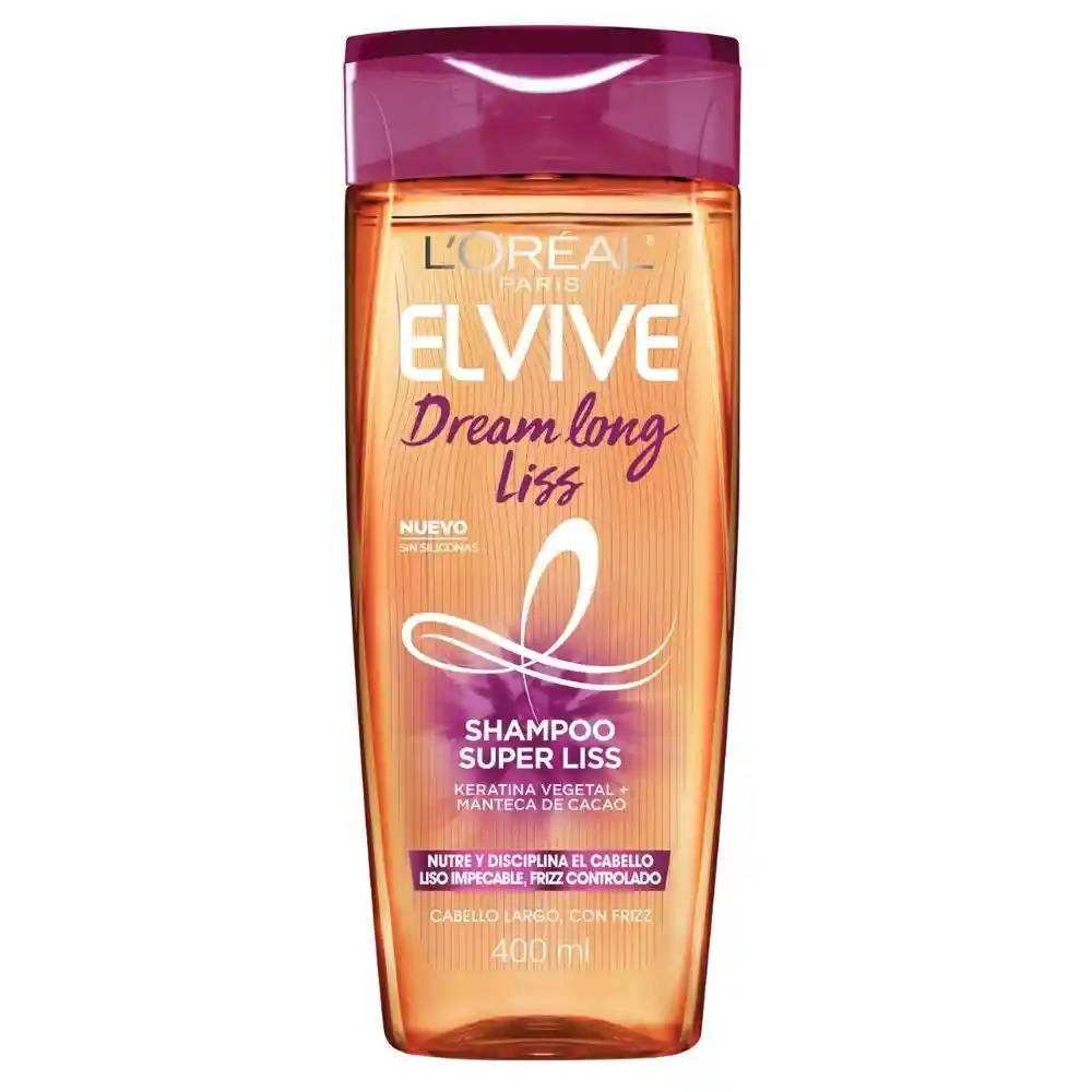 Loreal Paris-Elvive Shampoo Super Liss Dream Long 