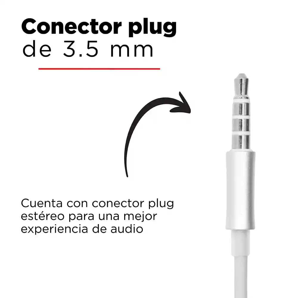 Miniso Audífonos De Cable Alta Fidelidad Gris 12m