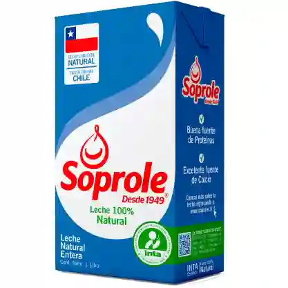 Leche Entera Soprole 1L