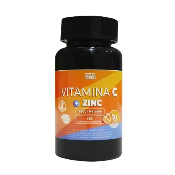 Green Roots Vitamina C + Zinc