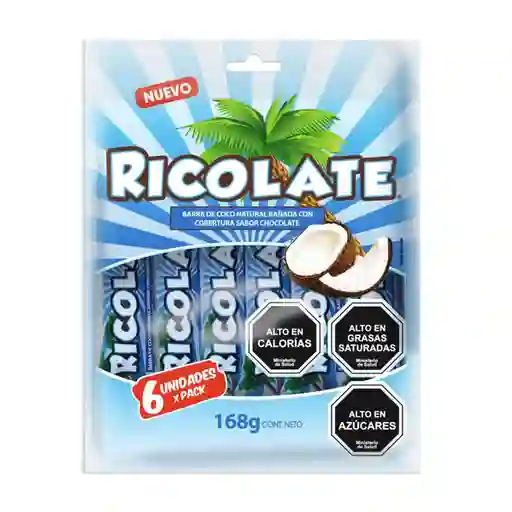 Ricolate Barra de Coco