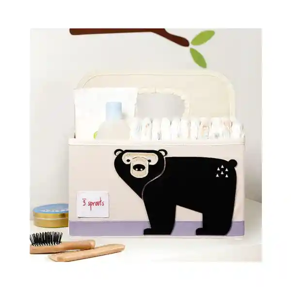 3 Sprouts Organizador de Pañales Oso