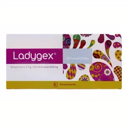 Ladygex Anticonceptivo (3 mg/0.03 mg) Comprimidos 