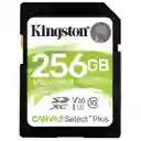 Kingston Tarjeta de Memoria sd 256Gb XC Canvas Select Plus 100R