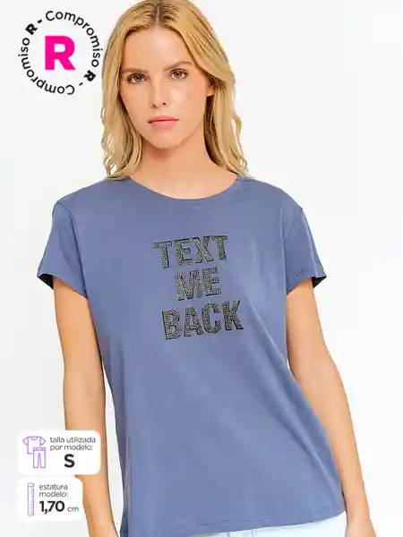 Index Polera Manga Corta Epli Color Piedr L S25