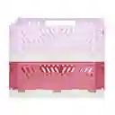 Set Canasto Plegable Plástico Pp 22 x 15 x 9 cm Casaideas