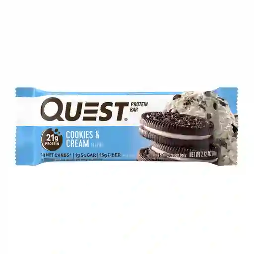 Quest Barra Proteica Cookies N Cream