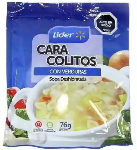 Sopa Deshidratada Caracolitos Líder