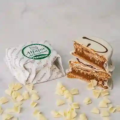 Alfajor de Chocolate Blanco