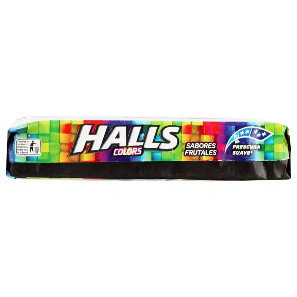 Halls Caramelo Duro Sabor A Frutas 9 Un