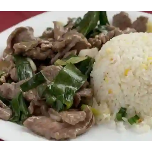 Especial Del Dia. Carne Mongoliana