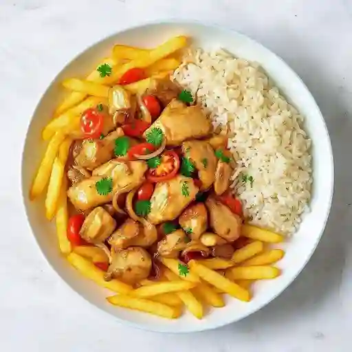Lomo Saltado de Pollo