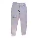 Pantalón Sudadera Niño Gris Claro Talla 12 Pillin