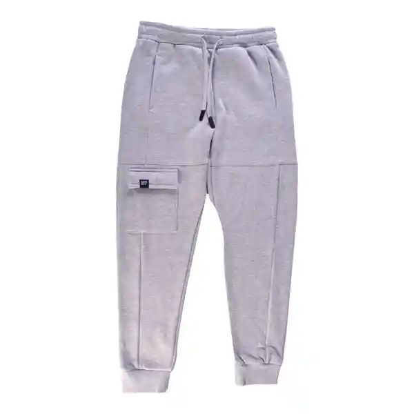 Pantalón Sudadera Niño Gris Claro Talla 12 Pillin