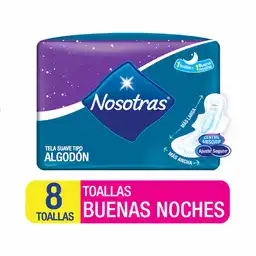 Nosotras Toalla Buenas Noches Tela Suave