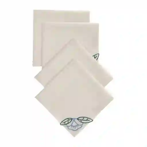 Set Servilletas Bordadas Altezzo 40 x 40 cm Casaideas