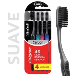 Colgate Cepillo de Dientes Slimsoft Black