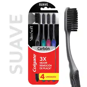 Colgate Cepillo de Dientes Slimsoft Black