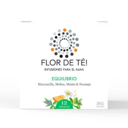 Flor de té Infusión Flor de té Equilibrio