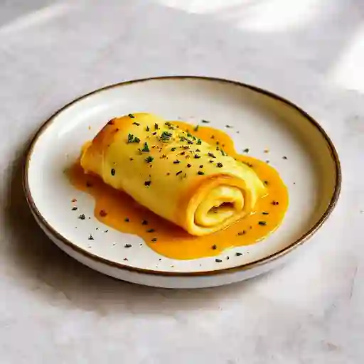 Roll Envuelto En Queso Gratinado De Kanikama