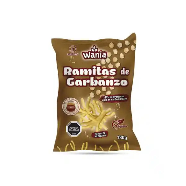 Wania Snack Ramitas de Garbanzo