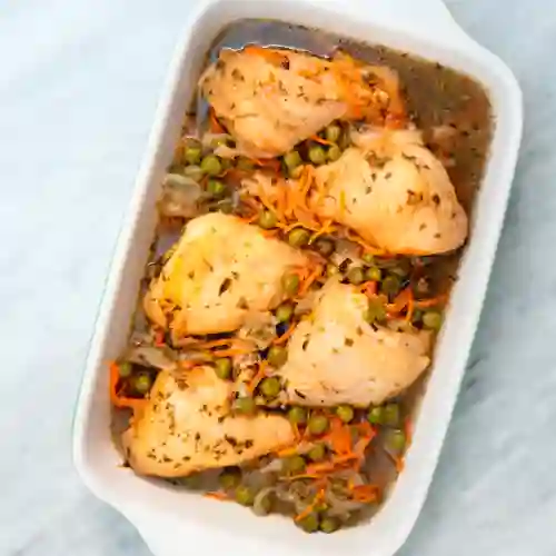 Pollo Arvejado