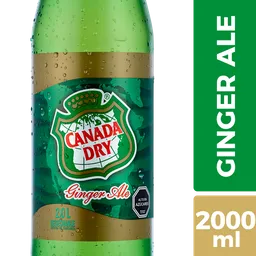 Canada Dry Bebida Ginger Ale 2 Litros