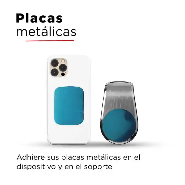 Miniso Soporte Para Teléfono Magnético Plateado