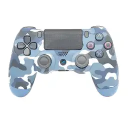 Njoy Tech Control Camuflado Azul Ps4