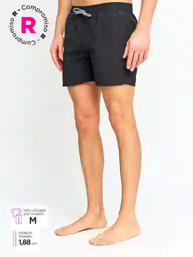 Index Traje de Baño Efolid Negro M SS25