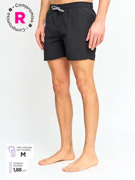 Index Traje de Baño Efolid Negro M SS25