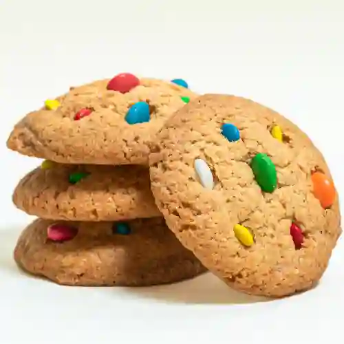 Galletas con M&M