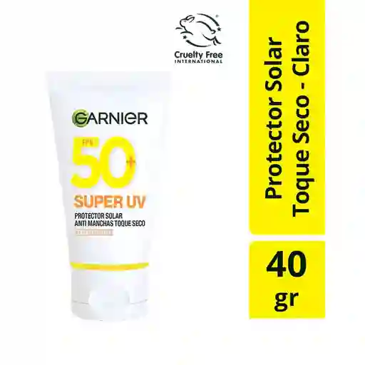 Garnier Protector Solar Toque Seco Color Claro