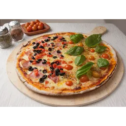 Pizza Margherita Mitad Camorra