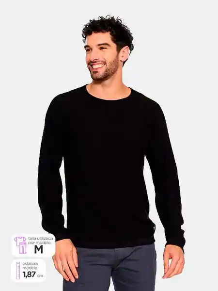 Barbados Suéter Alfa tt Negro L