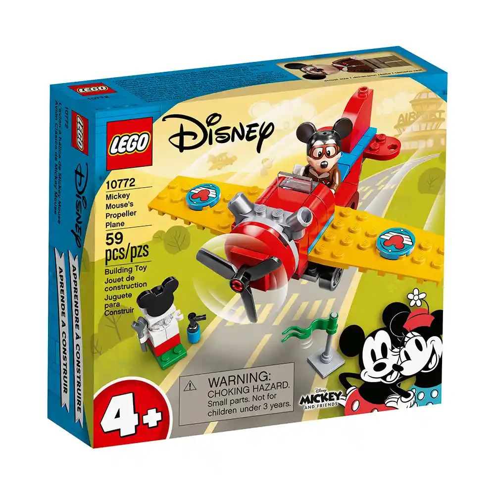 Lego Set de Construcción Avión Clásico de Mickey Mouse