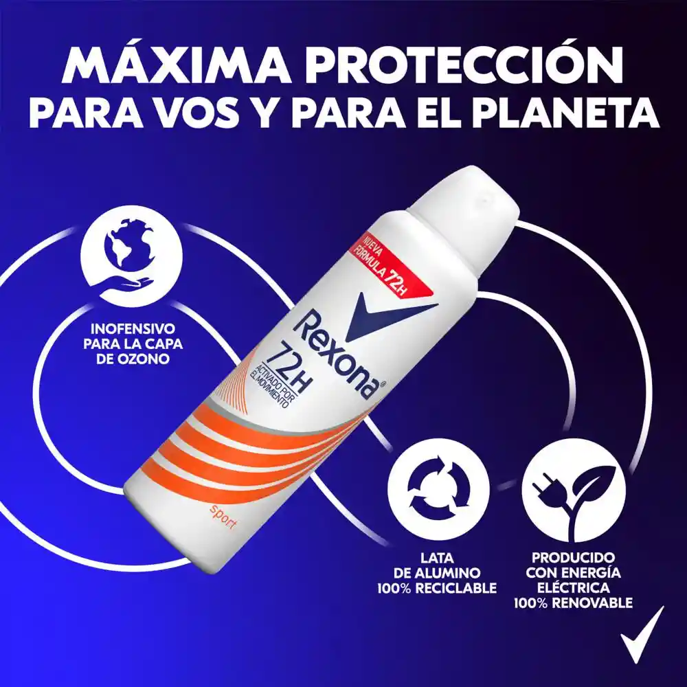 Rexona Desodorante Sport en Spray