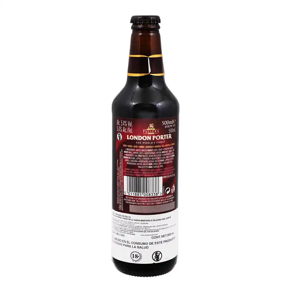 Fullers Impo Cerveza Londn Porter 5.4°