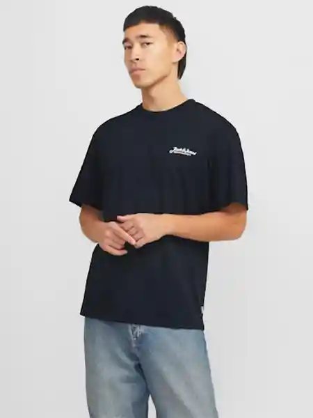 Jack&Jones Polera Manga Corta Azul Oscuro XL 12268434