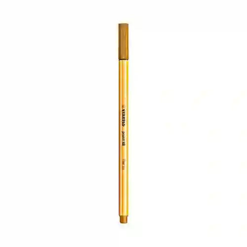 Stabilo Rotulador Fineliner Point 88 Ocre
