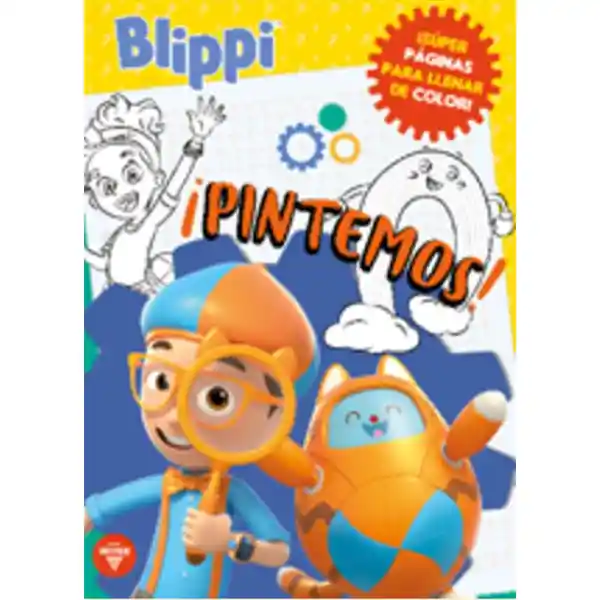 Libro Colorea Blippi Bts