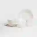 Plato de Pan Blanco Básico Porcelana Casaideas