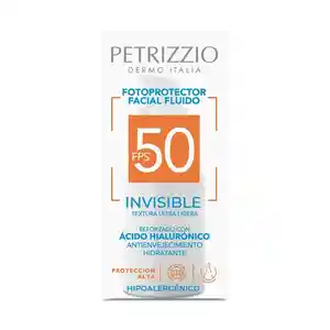 Petrizzio Protector Solar Rostro Fluido Invisible Fps 50