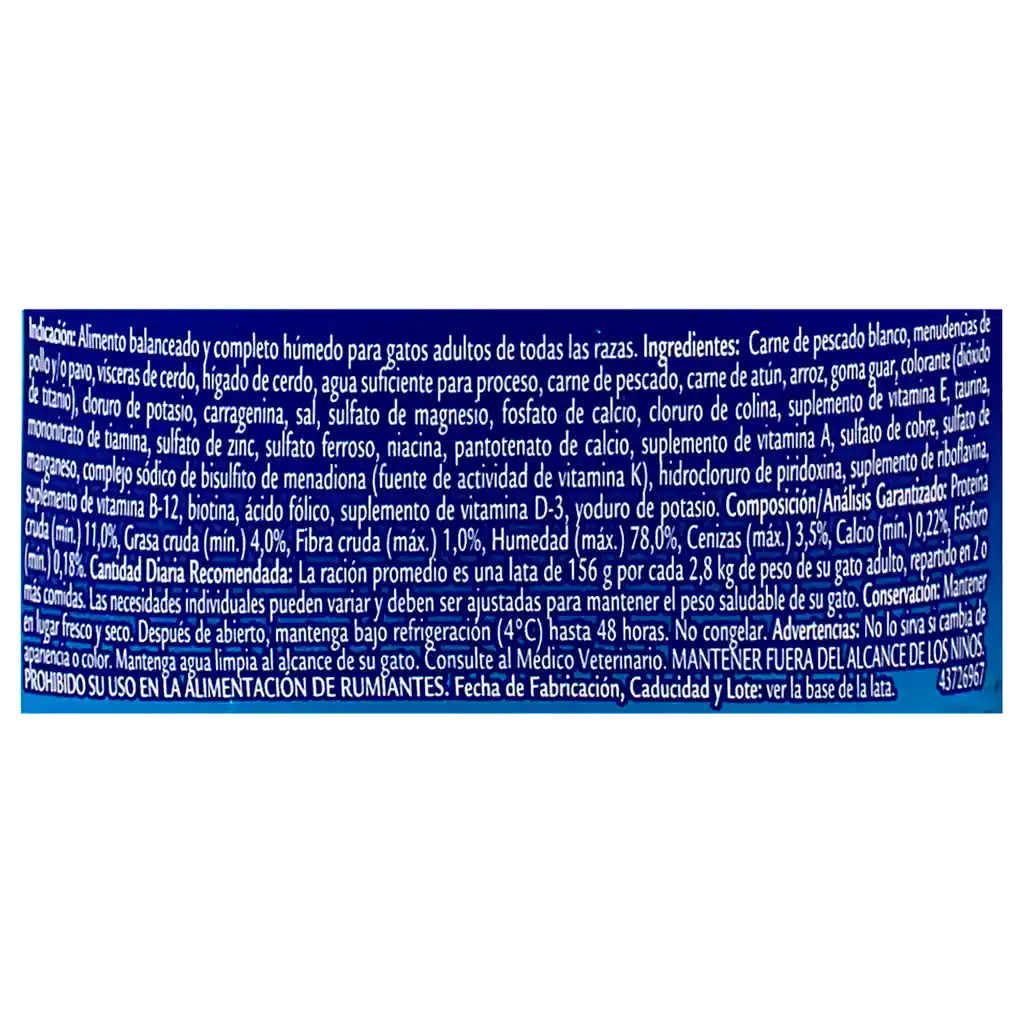 Felix Alimento Para Gato Original Pescado y Atún