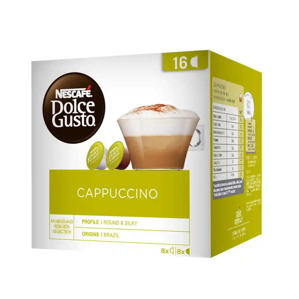 Dolce Gusto Capsula De Cafe Cappuccino